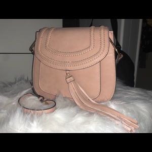 New soft pink crossbody bag